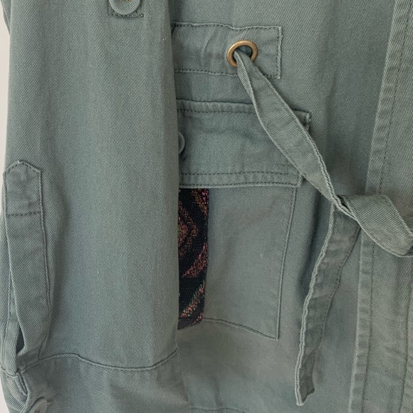 ModCloth Aztec Embroidered utility jacket - Picture 7 of 11